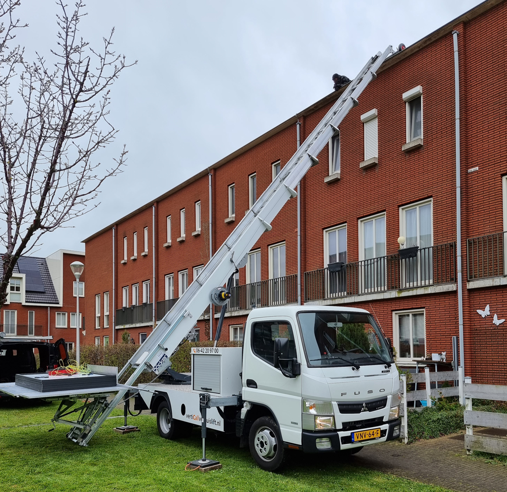 Zwaar meubel transport met krachtige verhuislift